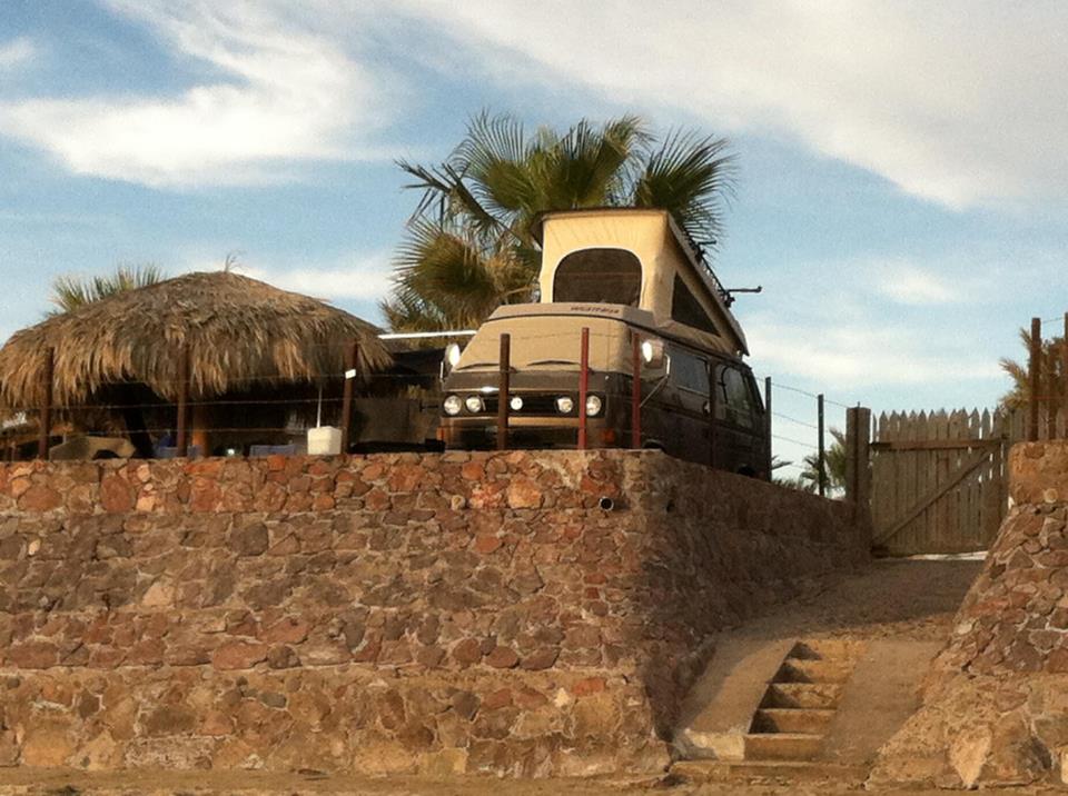 Bahia Kino Sonora, Mexico It's not a slow car, it's a fast house!